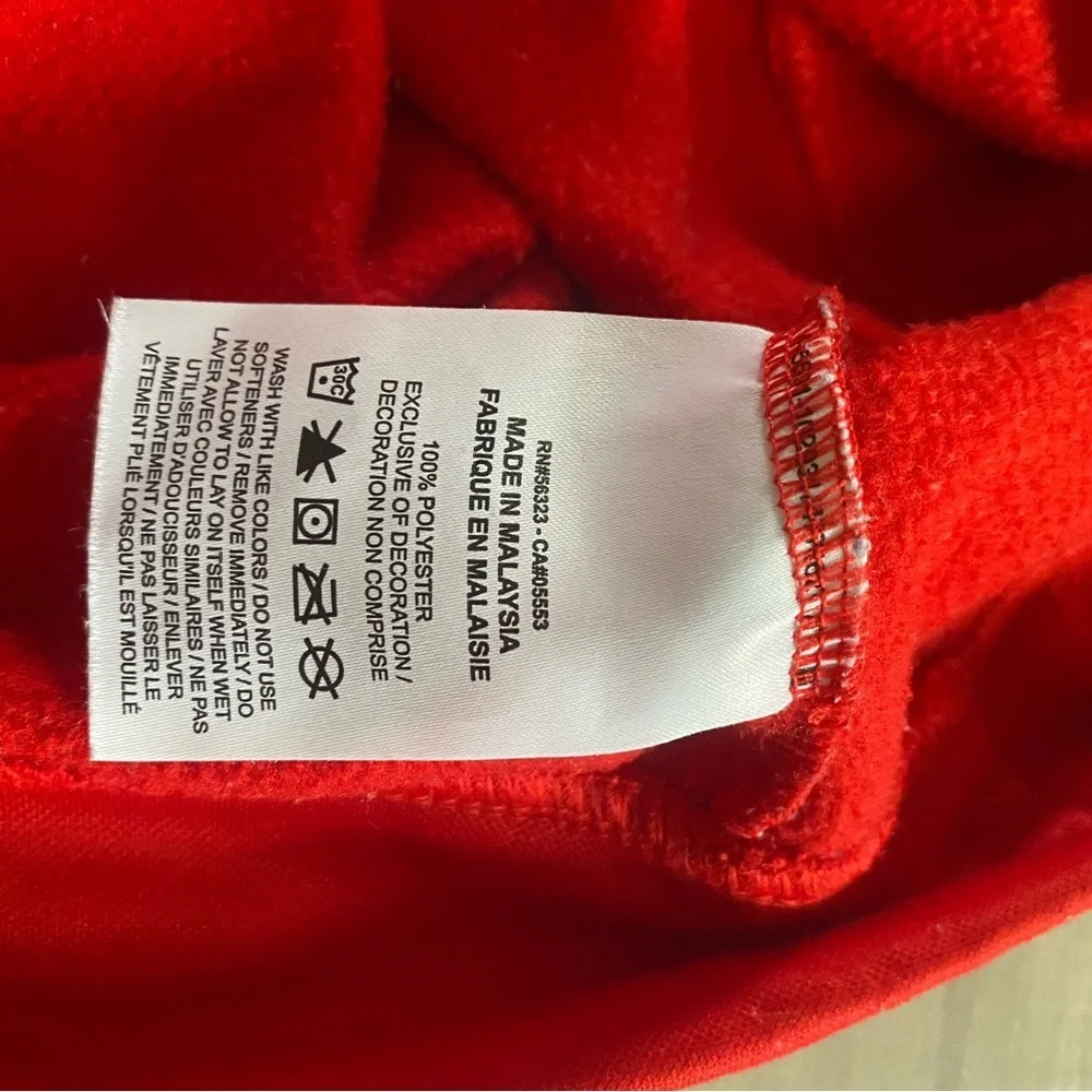 Nike red boys hoodie size XL